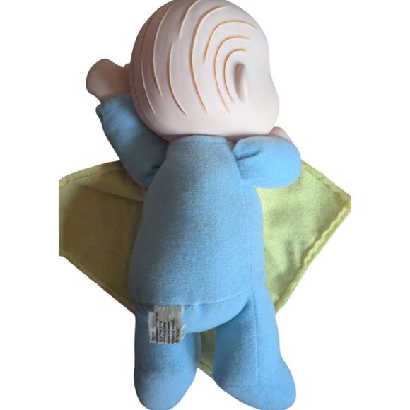 Vintage 1966 Peanuts Linus Plush Doll with Security Blanket - Picture 7 of 7